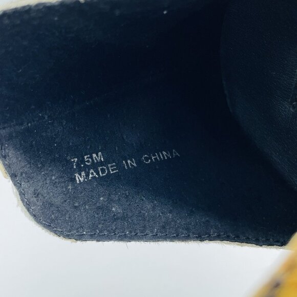 Steven By Steve Madden Shoes Womens Size 7.5 M Leopard Print Cheetah Slip On - Picture 10 of 11